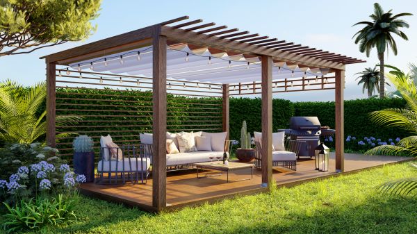 Pergola Assembly in East Lansing