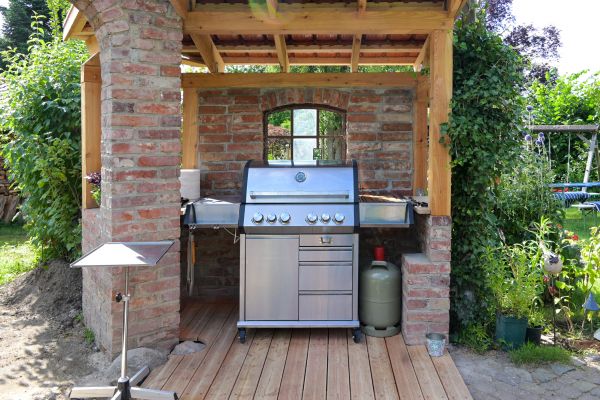 Propane Grill Assembly in East Lansing