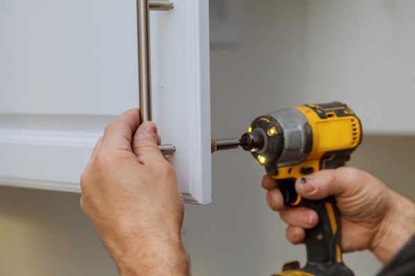 Cabinet Knob Installation in East Lansing
