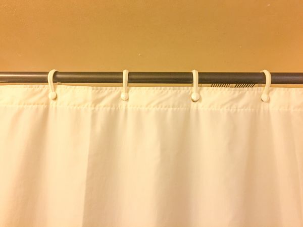 Shower Curtain Hanging in East Lansing