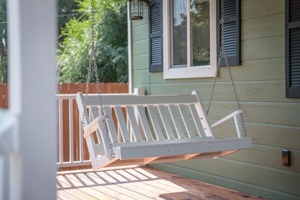 Porch Swing Installation in East Lansing